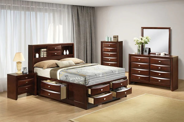 Zosimo 4 Pc Queen Bedroom Set     |     FM7210CH-Q-4PC