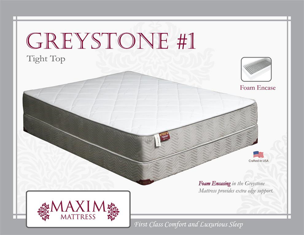 Greystone Luxury Firm Mattress by Maxim (Expires Nov 30, 2022)