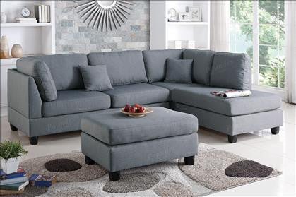 3 Pieces Sectional Sofa           |F6973