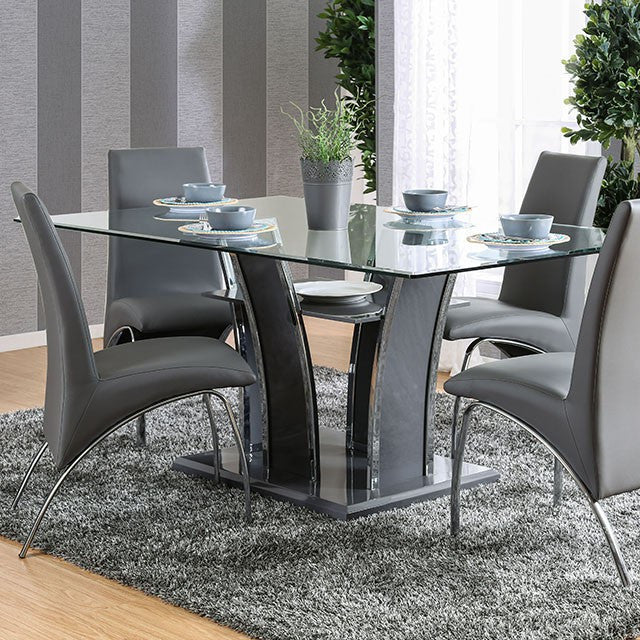 5 Pieces Dining Table Set     |    CM8372GY-T