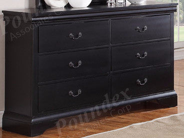 4 Pc Bedroom Set   |  Bed, Nightstand, Dresser, Mirror F9230Q / F9231Q/ F9232Q