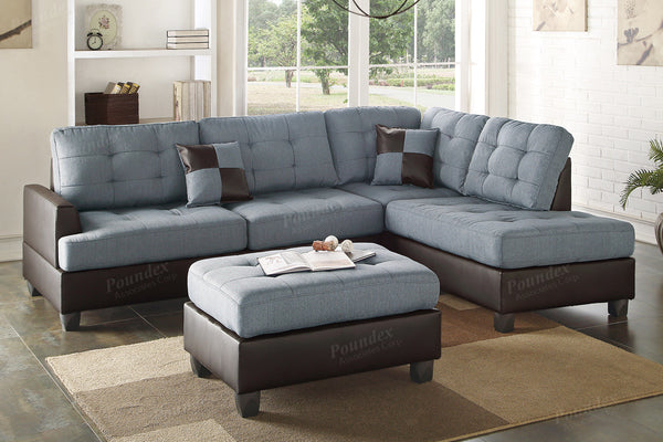 3 Pieces Sectional    |F6858