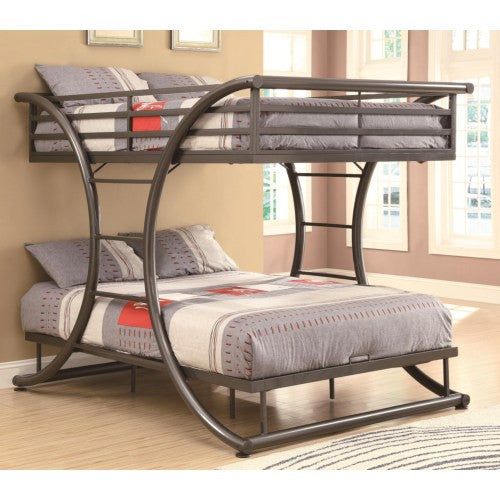 Bunks Full-over-Full Contemporary Bunk Bed   |460078